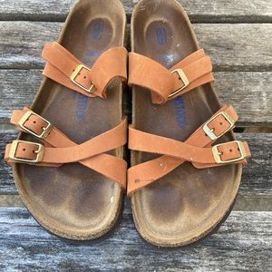 Birkenstock sandals in size 39.
